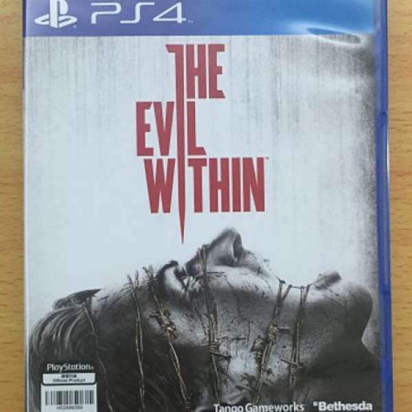 PS4 The Evil Within 繁體中文版 有Code