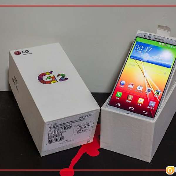 行貨 白色 LG G2 D802 32GB 85%new