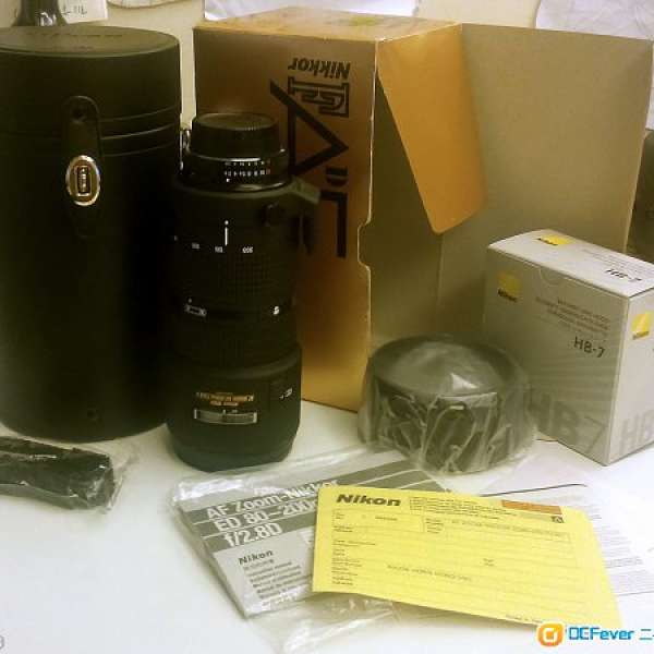 Nikon 80-200mm 1:2.8 LB3 小黑三