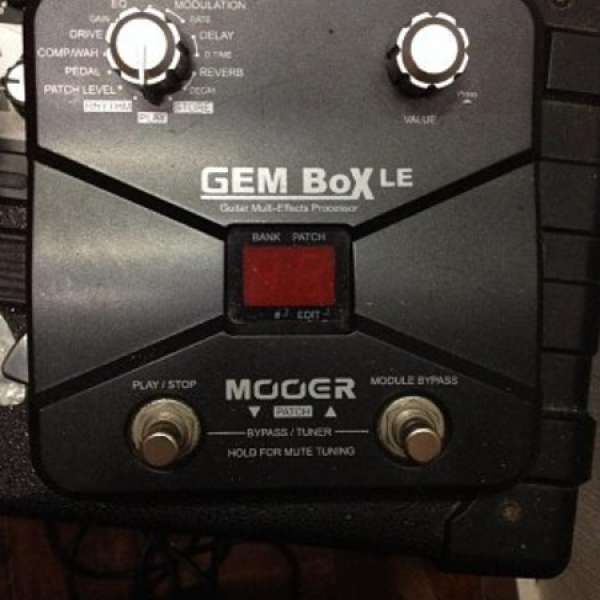 GEM BOX LE electric guitar multi-effect 電結他效果器
