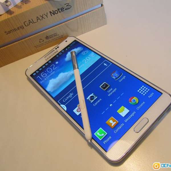 Samsung GALAXY Note3 LTE 版 白色