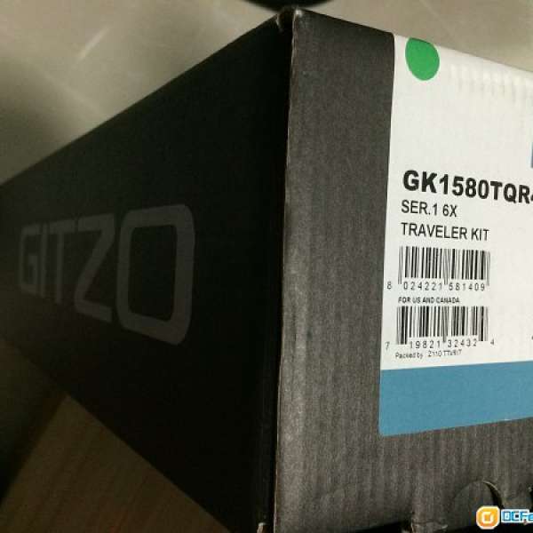 GITZO GK1580TQR4 SER1.6X TRAVELER KIT 100%全套全新冇用過