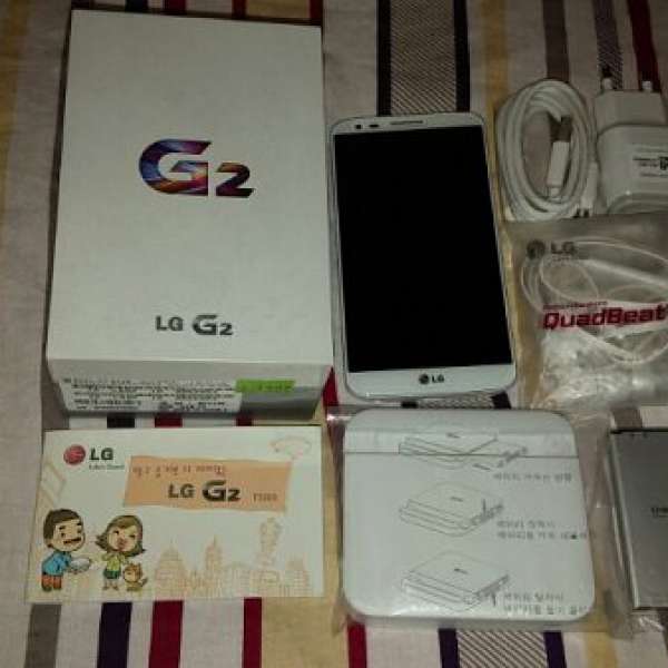 98% 新 LG G2 F320S 韓版 白色