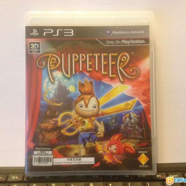 PS3《Puppeteer》中英文合版 Sony 專門店行貨 9成新