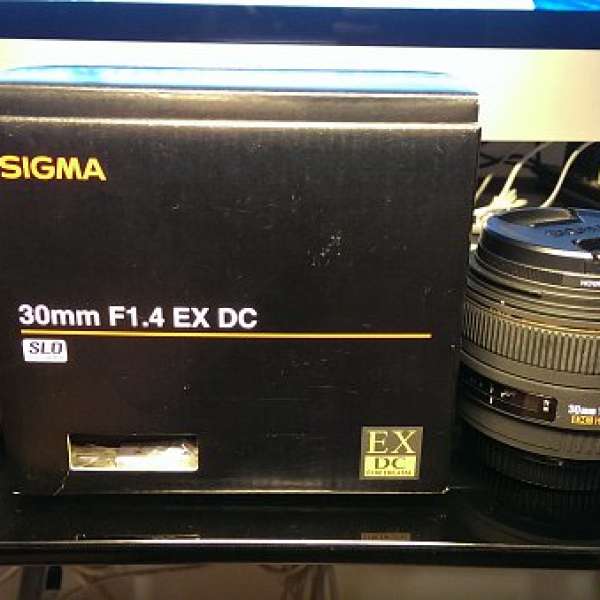 Sigma AF 30 F1.4 EX DC HSM Canon mount