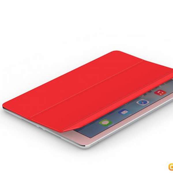 ipad air smart cover red
