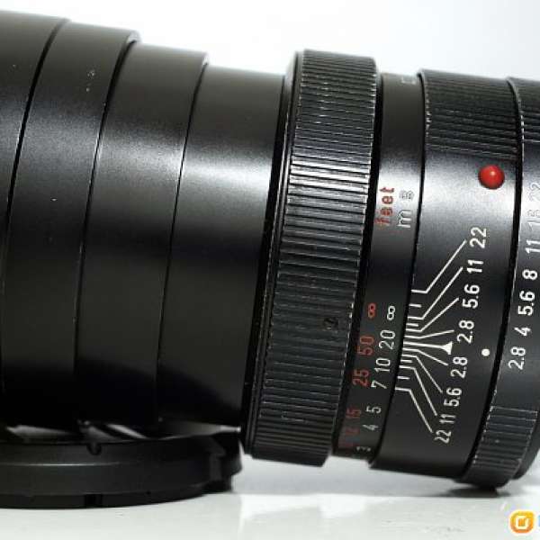 Leica 紅字 小頭九 Leitz Wetzlar Elmarit-R 90mm f2.8 Made in Germany