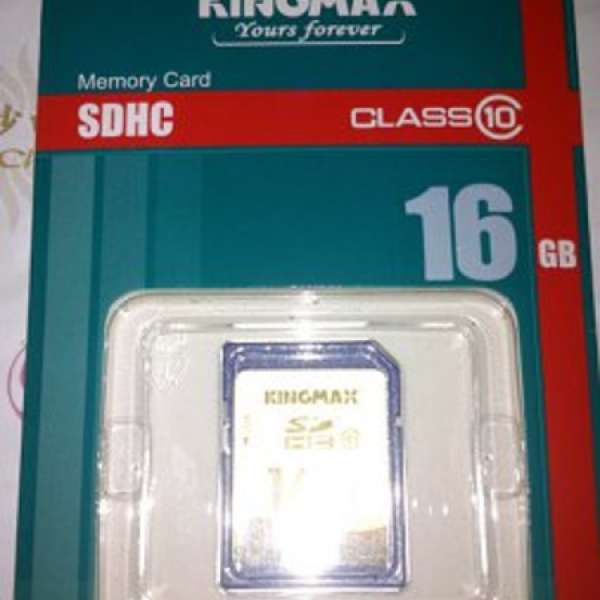 100% New Kingmax 16G Class 10 SDHC Card