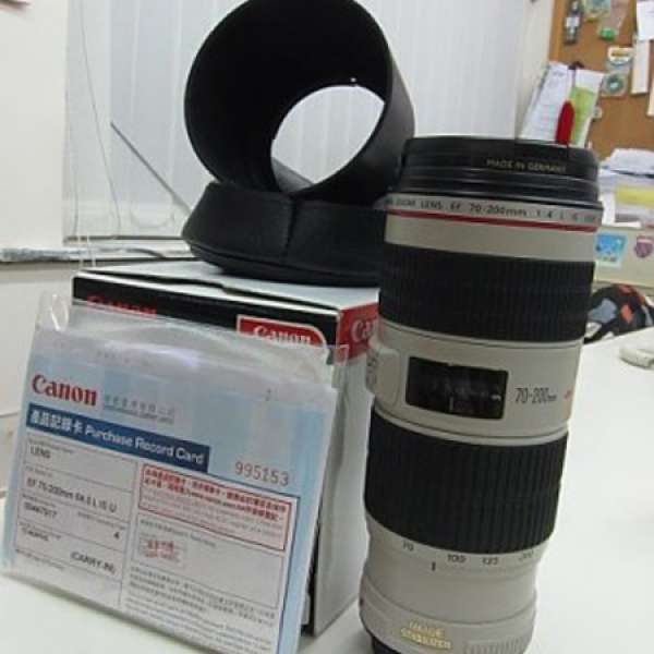 Canon 70-200 f/4L IS USM