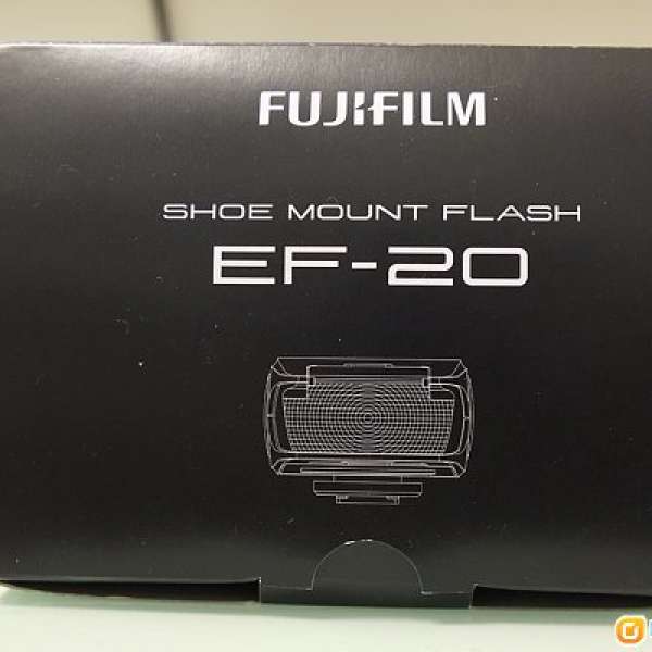 Fuji XE-1 shoe mount flash EF-20 閃光燈 EF-20