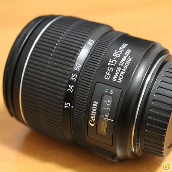 Canon EFS 15-85mm 3.5-5.6 IS USM  lens