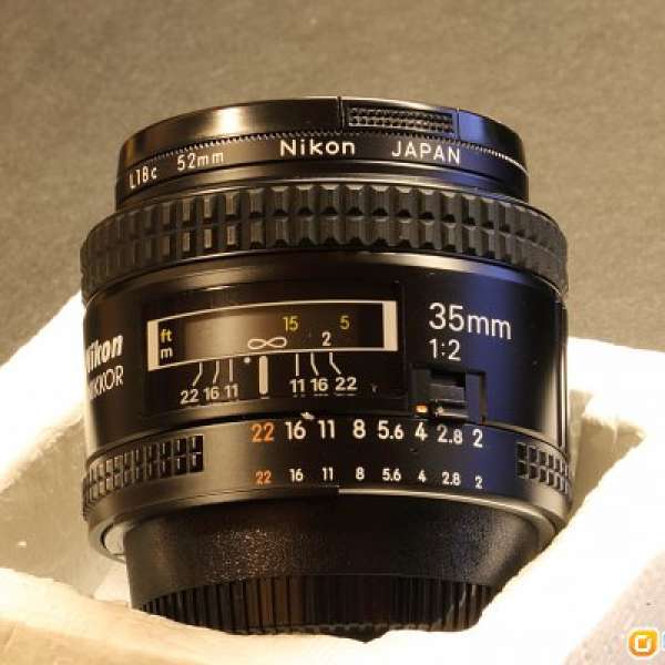 NIKON AF 35mm f2 non-D