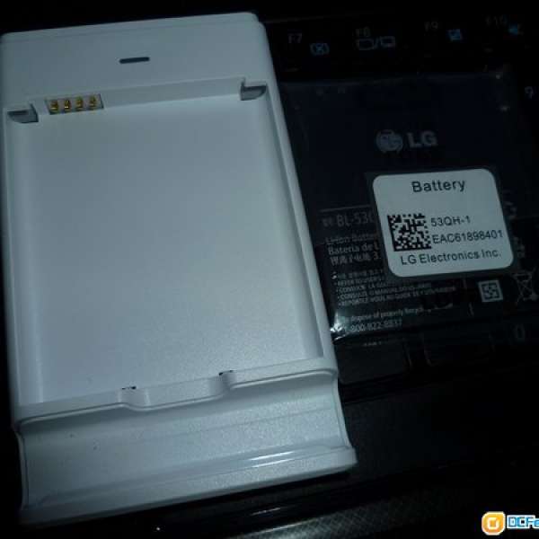 LG F160/ P880/ P760/ P765/ F200S/K/L 原裝電池(放過兩次電) +全新白色座充