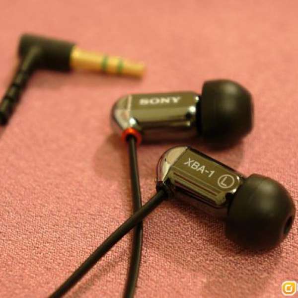 全新Sony XBA-1 Balanced Armature Headphones-1 耳筒耳機