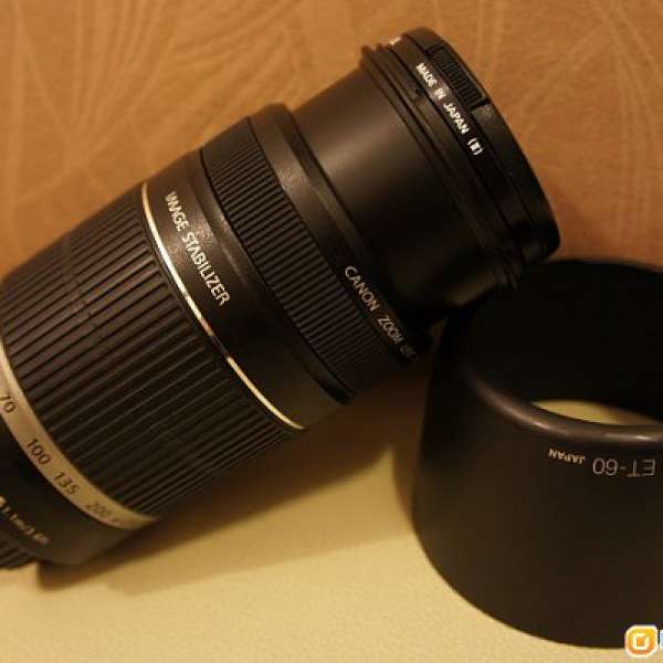 Canon efs 55-250mm IS Lens,(Free UV Filter) (Free Canon原廠 Hood)