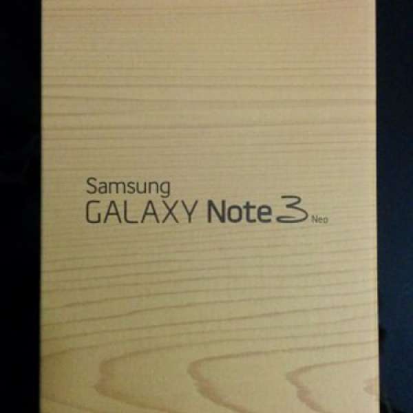 Samsung Galaxy Note 3 Neo 白色100% new 未開封