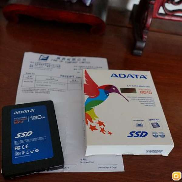 SSD>> Adata S510 120GB 保至2015年