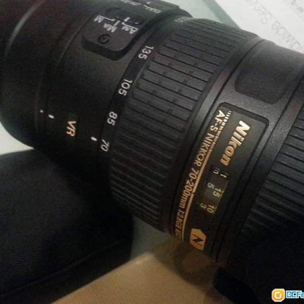 Nikon 70-200mm F2.8G VR II LB6 小黑六 + 77mm Filter