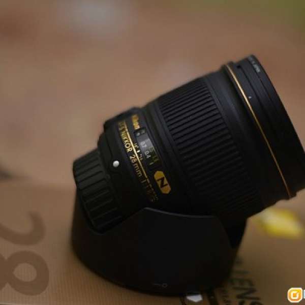 98% new Nikon AF-S Nikkor 28mm f/1.8 G 行貨有保 + B+W MRC nano Filter