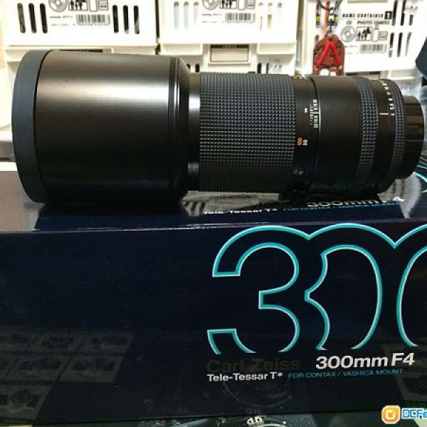 98% New Contax 300mm f/4 MMJ Lens with box