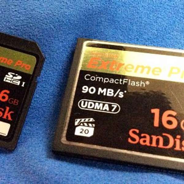 99%新專業 Sandisk Extreme Pro 16GB SD 超高速金卡