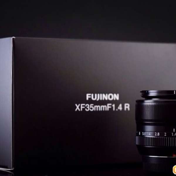 95% Fujifilm Fujinon XF 35mm F1.4 R 行貨有保至2015年五月