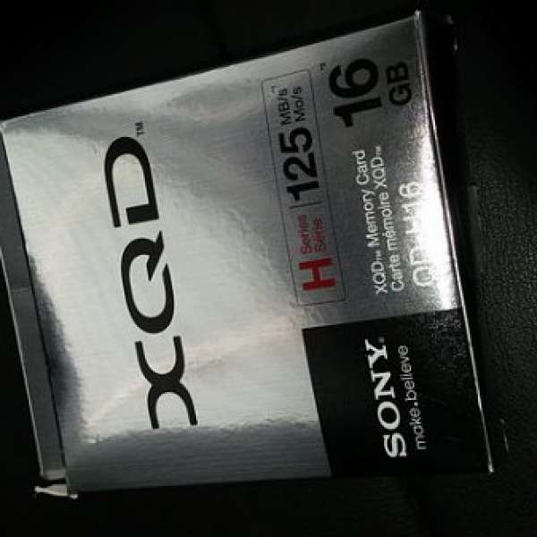 90% NEW Sony XQD 16gb card and card reader (H Series)