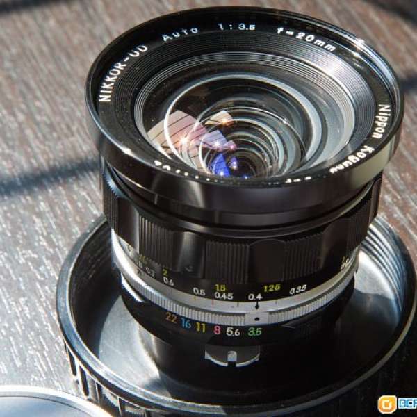 Nikon Nikkor UD Auto 20mm f/3.5 non-Ai 合 DF