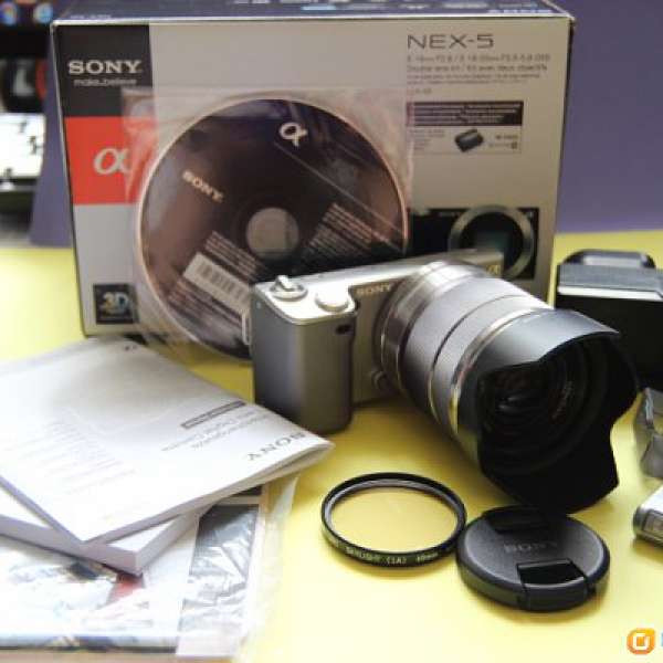 Sony Nex-5 18-55mm kit set