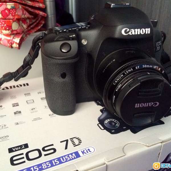 Canon EOS 7D Body 99%新 + 50mm 1.8 II 行貨有原廠保養
