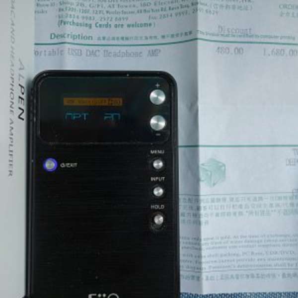 有保 FiiO E17 多功能 AMP DAC 耳放 音效卡(keyword: wolfson, ipod, sound card, ...