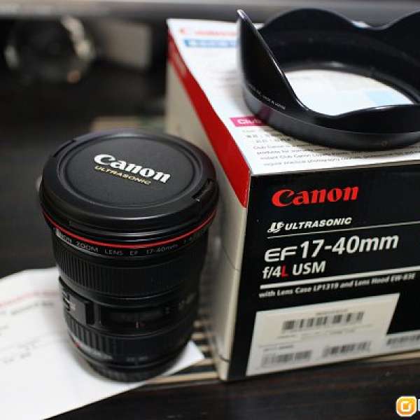 Canon EF 17-40mm f4L