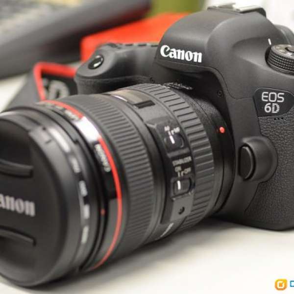 Canon 6D Kit 24-105,50mm 1.8 99%新 合完美主意者