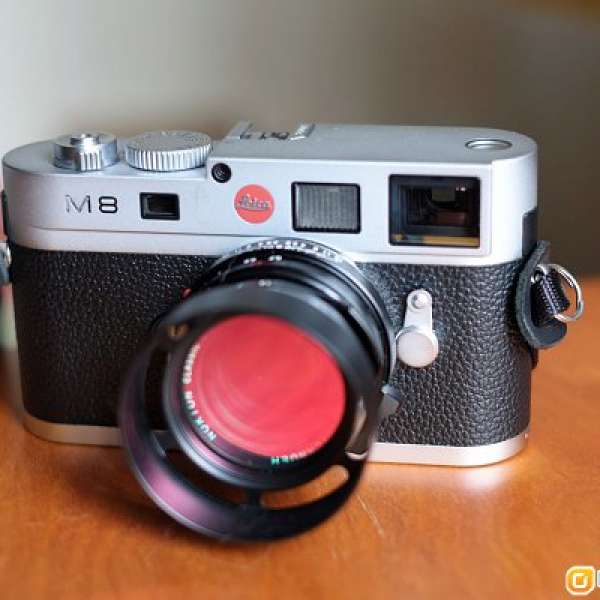 Leica M8 silver + Summicron-C 40mm + Voigtlander 40mm