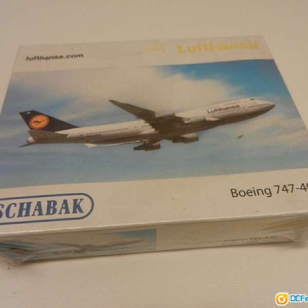 NEW! Lufthansa Boeing 747-400飛機模型