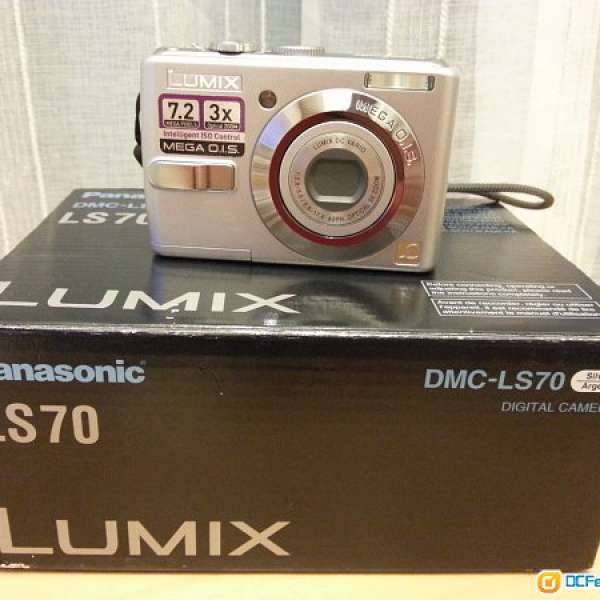 二手Panasonic LUMIX LS70 數碼相機