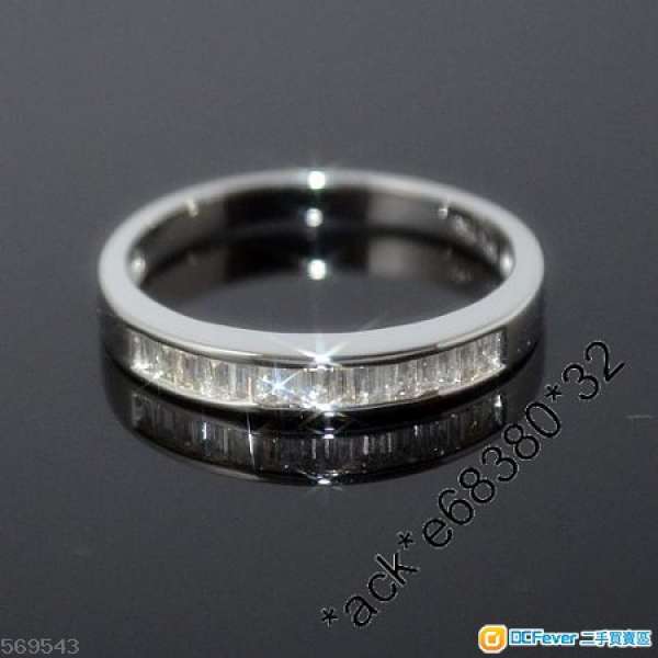 全新 特價 18k 白金 20份鑽石戒指 0點2ct 情侶 結婚 對裝 diamond ring