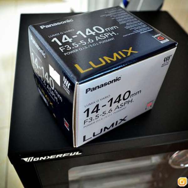 出售99.9%新盒装 Panasonic Lumix G Vario 14-140mm 2代 Zoom鏡 (非拆Kit鏡)