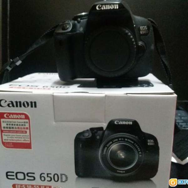 Canon 650D 90% new