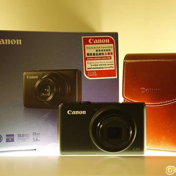 Canon PowerShot S95 連盒 95%新 連Canon原廠皮套