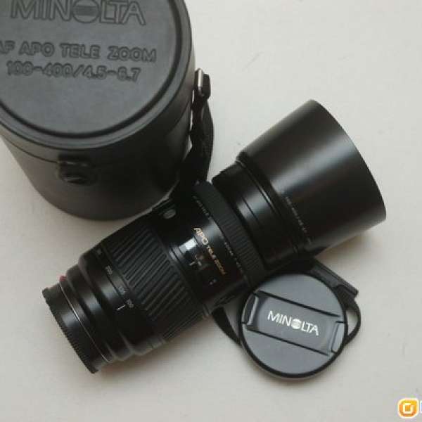 Minolta AF 100-400 mm F4.5-6.7 最長ZOOM for Sony A99 A7R