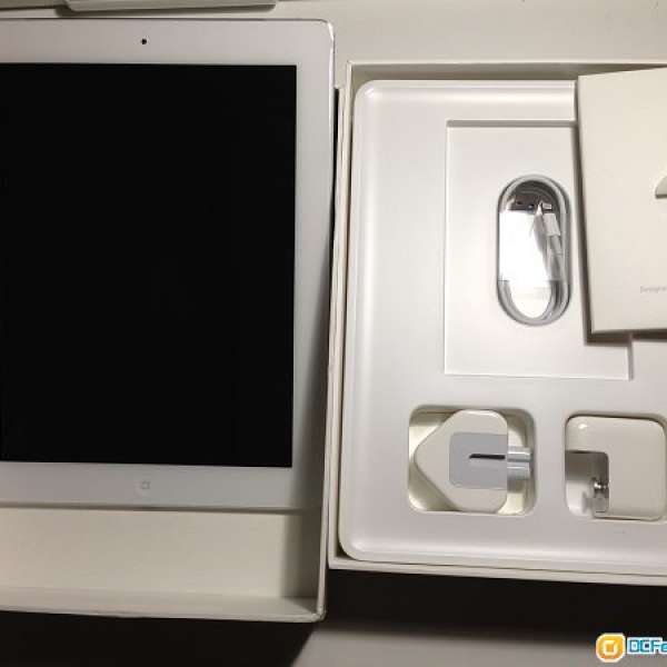 全新有保 iPad 4 Retina Wi-Fi + Cellular 16GB  - 白色 (第 4 代)