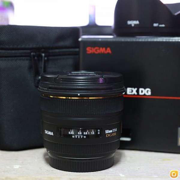 Sigma 50 1.4 EX Canon