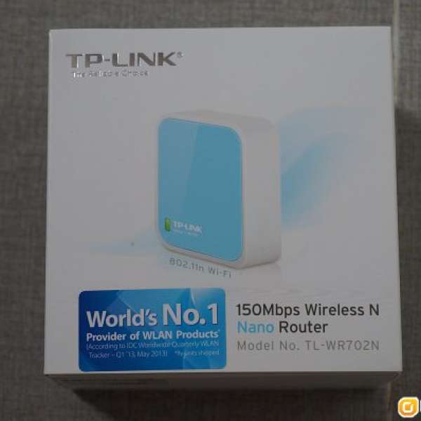 TP-LINK TL-WR702N 150Mbps Wireless N Nano 旅行 Router
