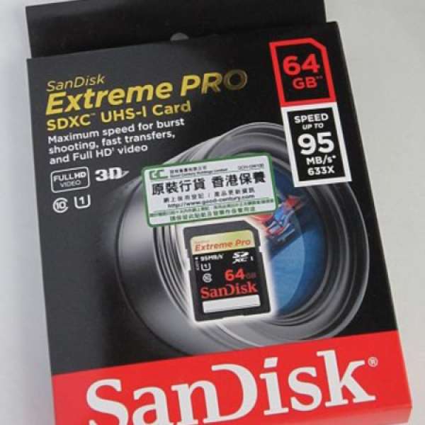 只用了幾次極新Sandisk Extreme PRO 64GB SDHC UHS-1