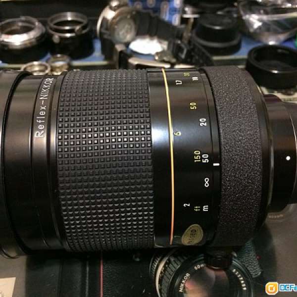 Over 95% New Nikon 500mm f/8 Reflex lens ( 橙圈 )