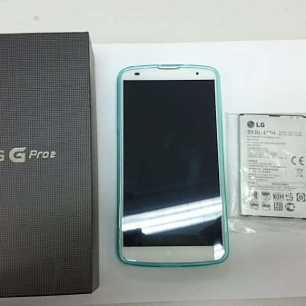 LG G PRO 2 港(人仔)行白色16G  99% 新