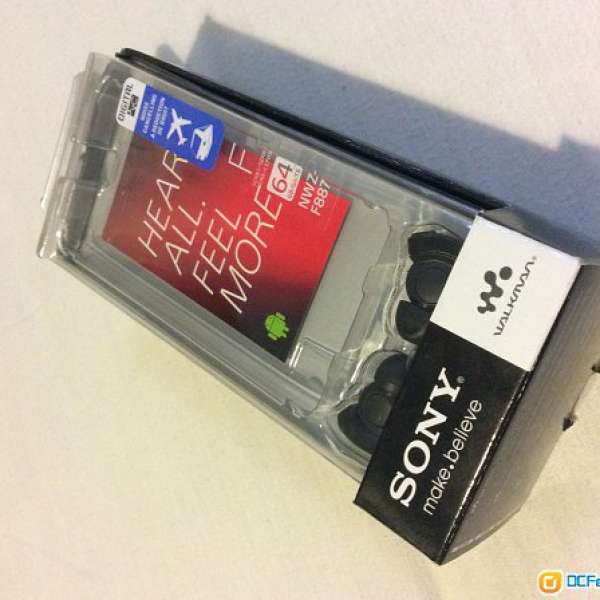 99%新 Sony Walkman NWZ - F887 64GB 黑色 全套 有盒