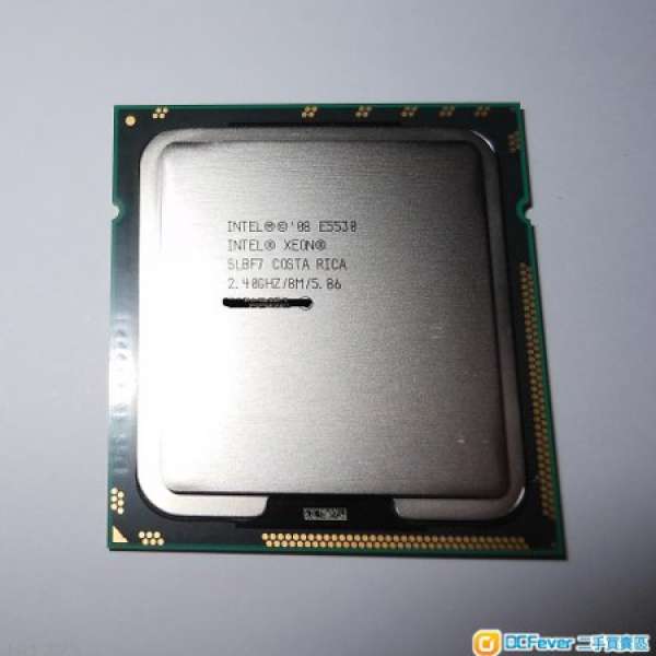 Intel Xeon E5530 2.40GHz 8M 5.86GTs i7 LGA1366 4核8線程CPU!