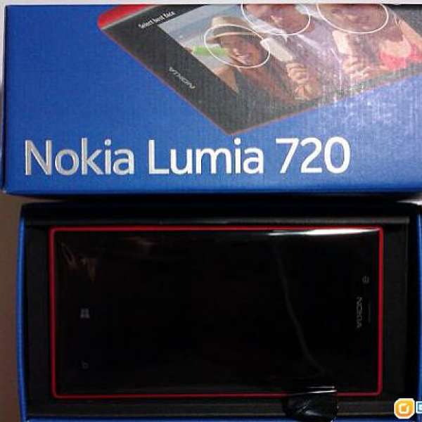 Nokia Lumia 720 紅色《未用過全新》只放5日！